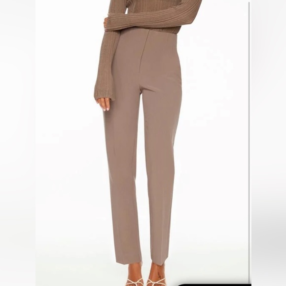 Dynamite Black High Rise Straight Dress Pants Size 10 - Picture 4 of 9